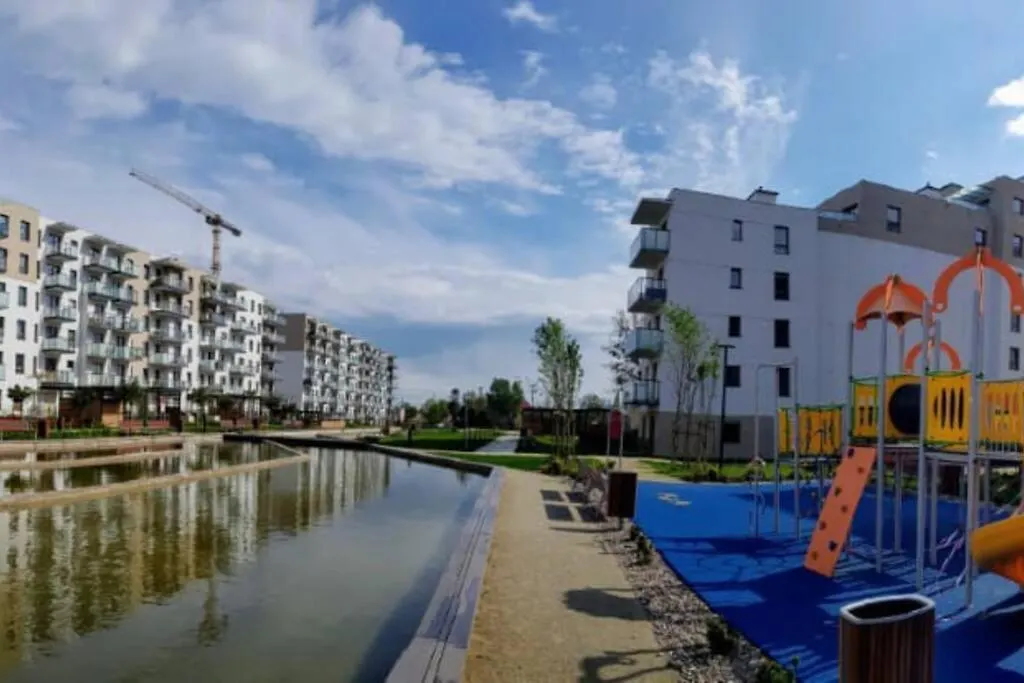 Gdansk Nowa Letnica- Uroczy Apartament Z Widokiem Na Zatoke Daire